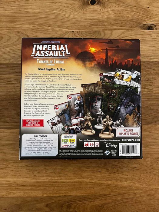Imperial Assault - Dodatek: Tyrants of Lothal [ENG]