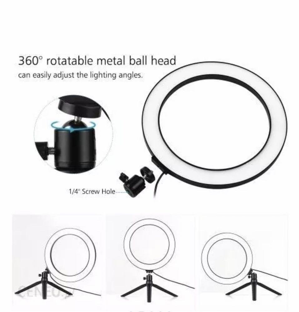 Lampa pierścieniowa Ring Light 26 cm