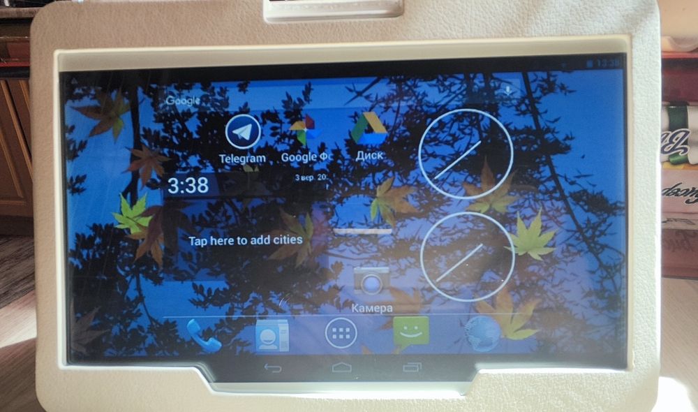 Планшет -телефон + чехол Samsung HD Galaxy N9106 10.1", 3G, 16 ГБ