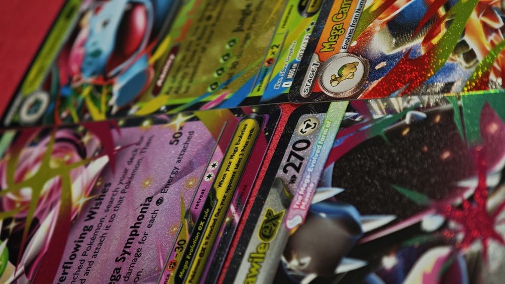 mega Evolution Pokemon tcg kary ex 8 sztuk