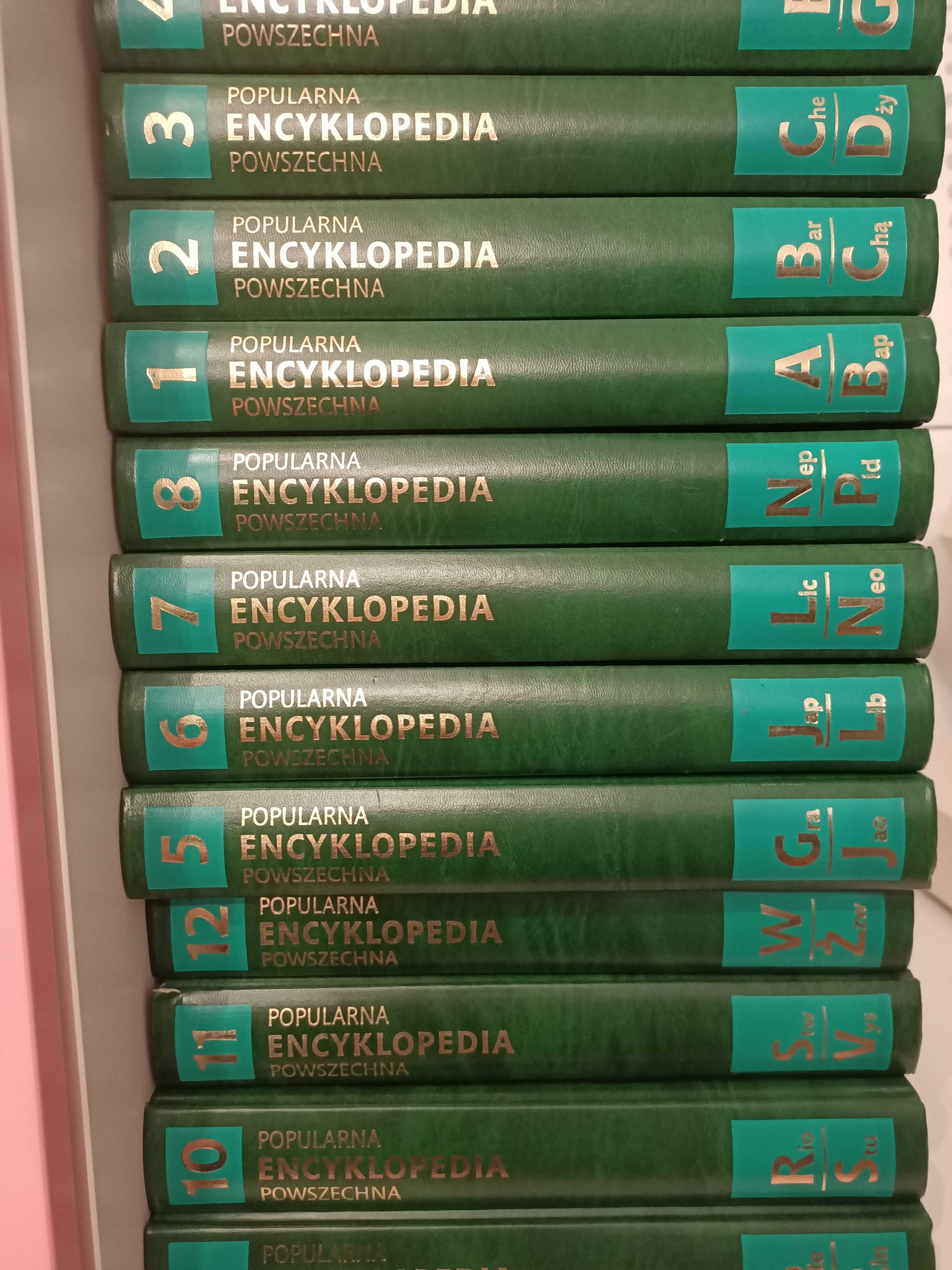 Popularna Encyklopedia Powszechna 12 tomów