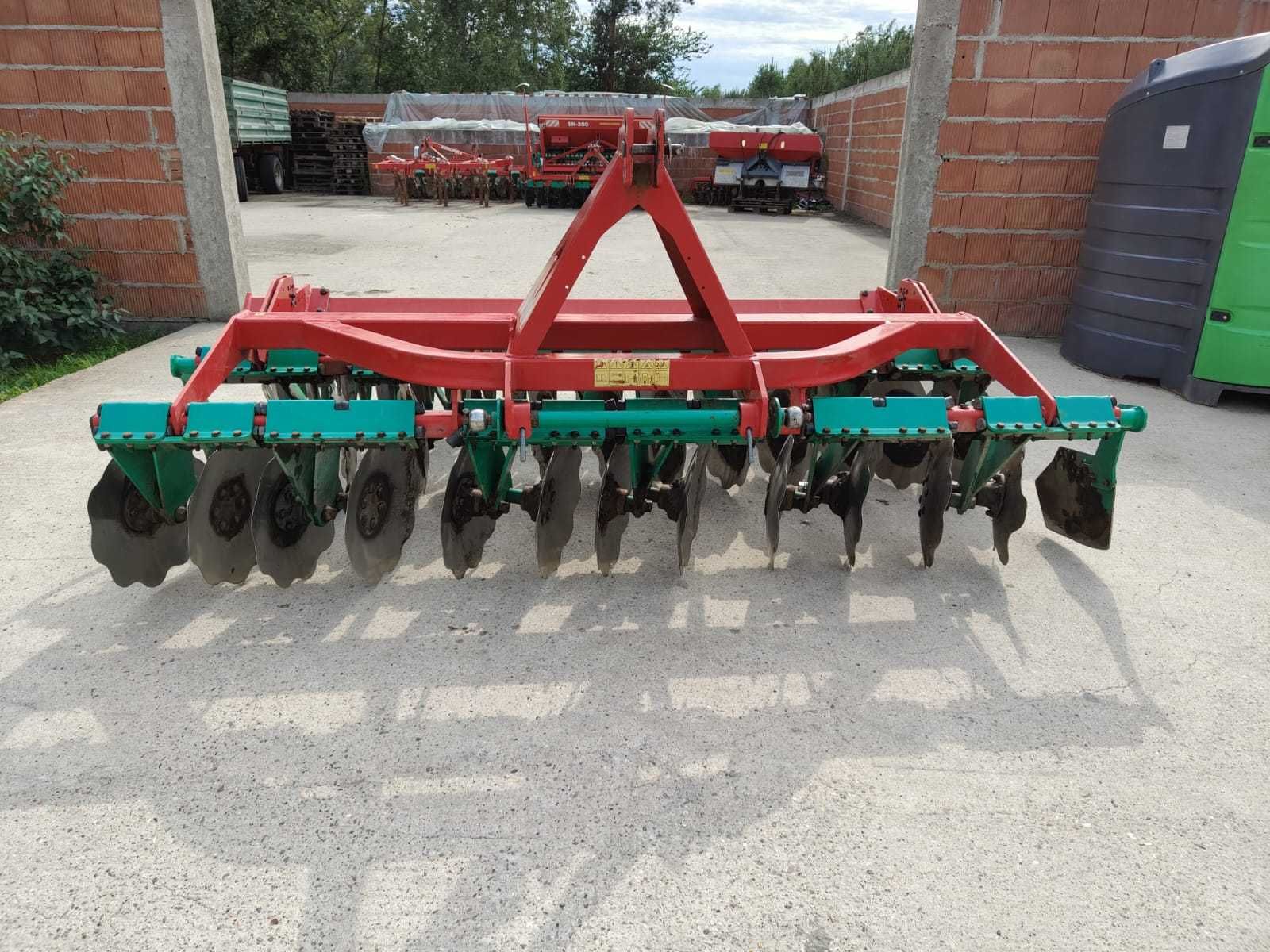 talerzówka, brona talerzowa, agromasz 3m