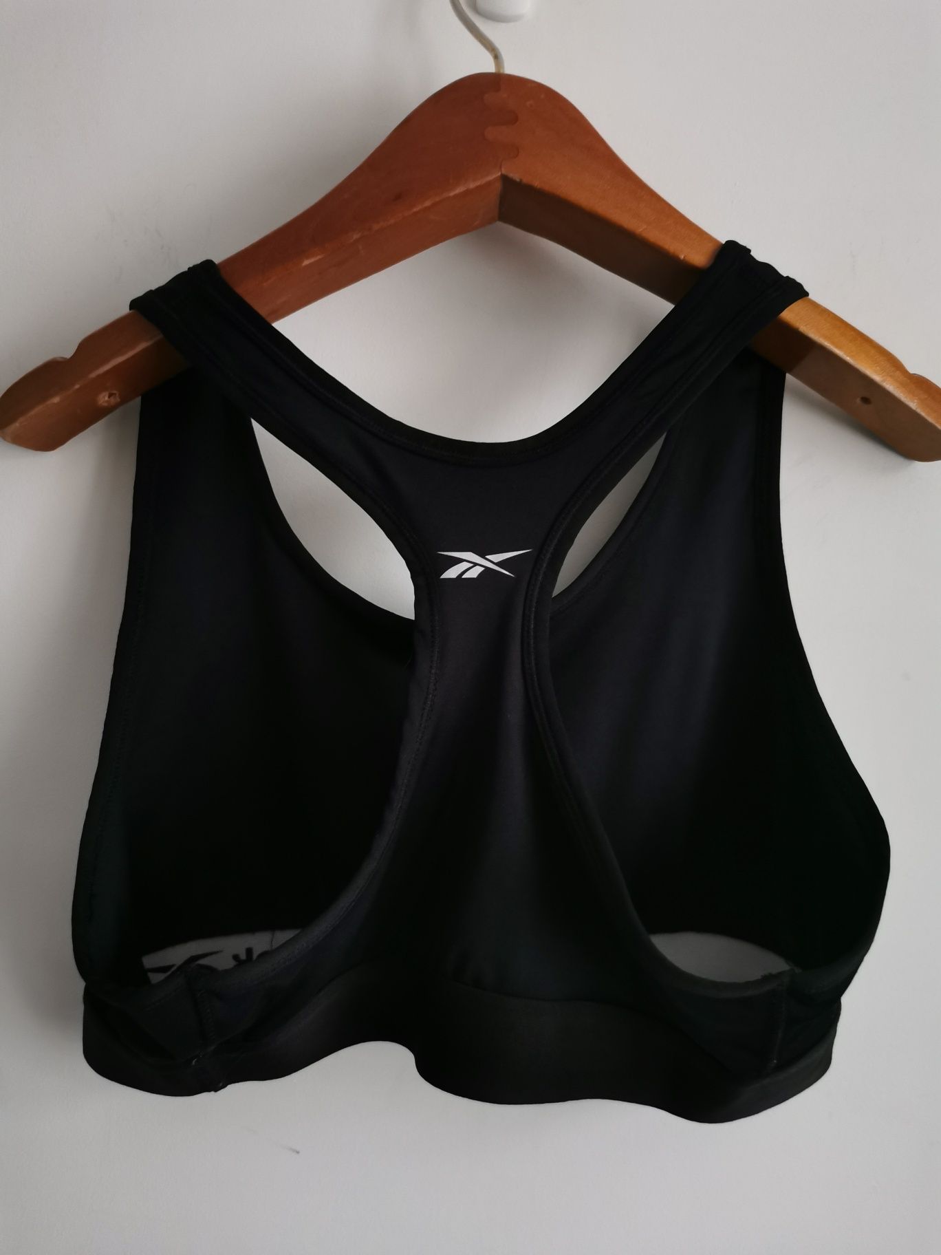 Reebok top biustonosz sportowy logowany damski L