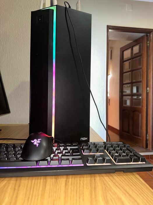 Computador Gaming+Teclado+Rato+Tapete