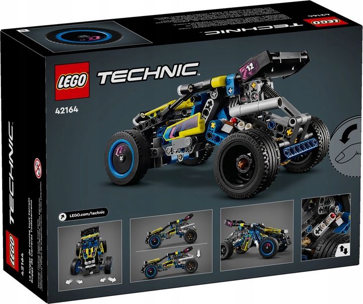 Lego Technics 42164 Wyścigowy Łazik Buggy Terenowy + Torba Na Prezent