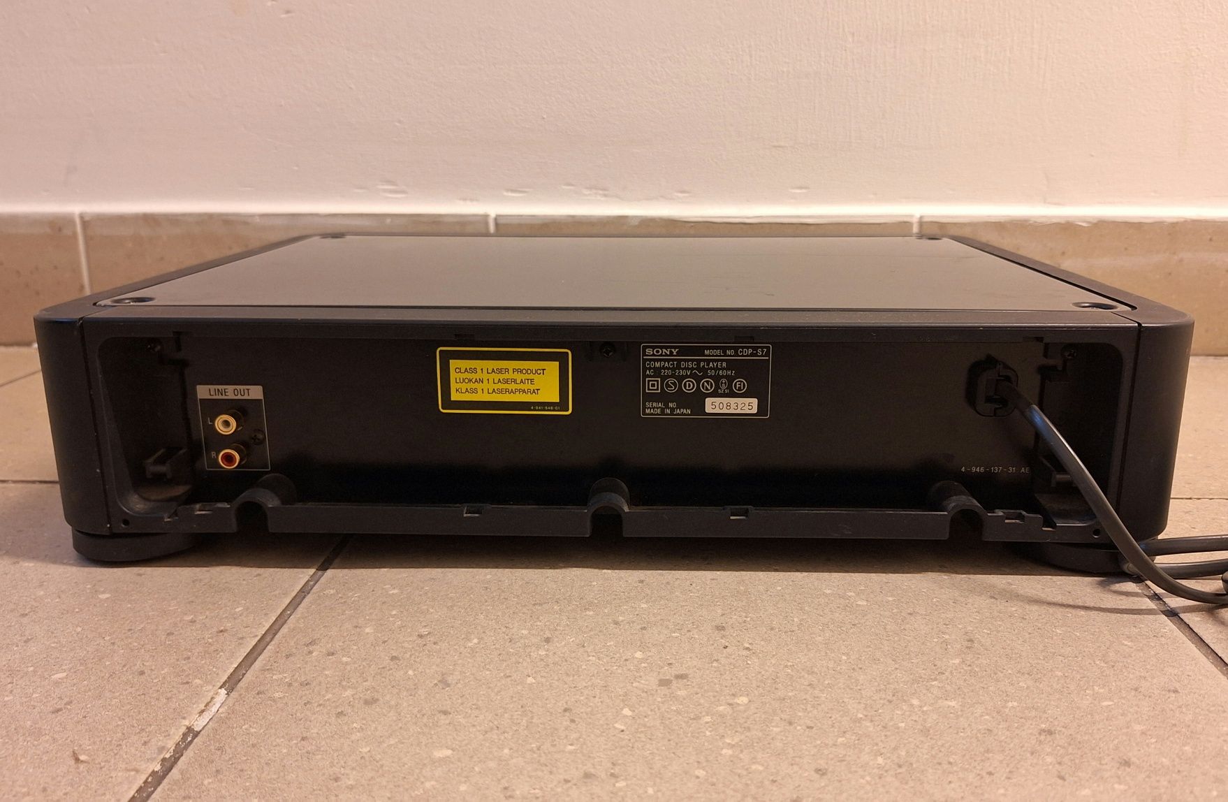 Odtwarzacz CD Sony CDP-S7