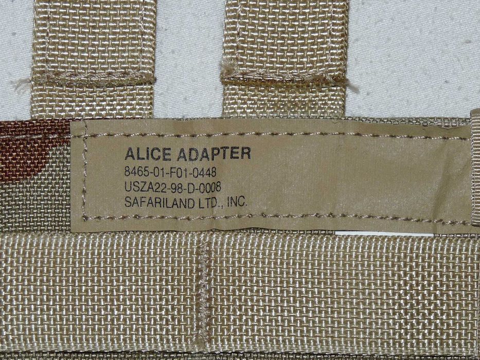 Safariland ELCS SPEAR alice adapter desert 3c ładownica molle SEALs