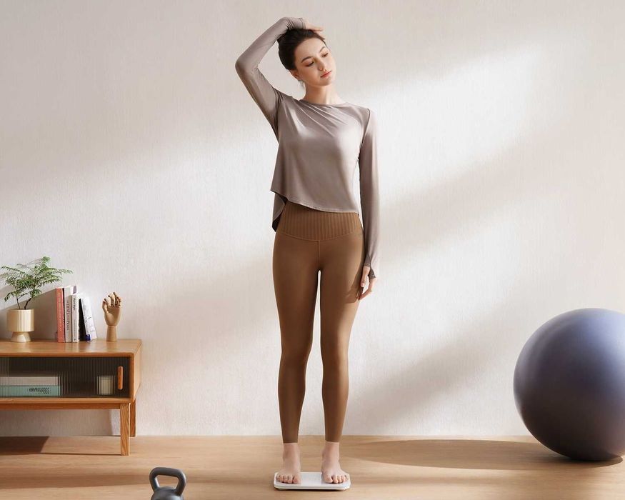 NOWA Inteligentna Waga Xiaomi BLUETOOTH Analiza Składu Ciała Biała