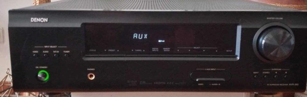 Amplificador de som Denon AVR 390