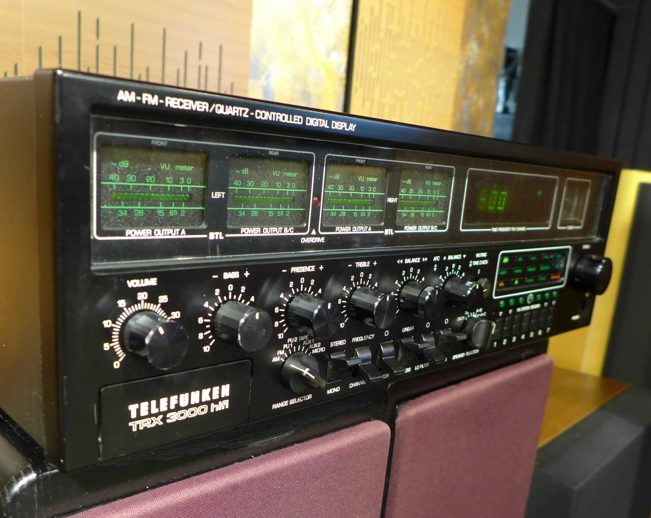 Telefunken TRX 3000 TRX 2000 vintage + wi-fi стрімер AirPlay, Spotify