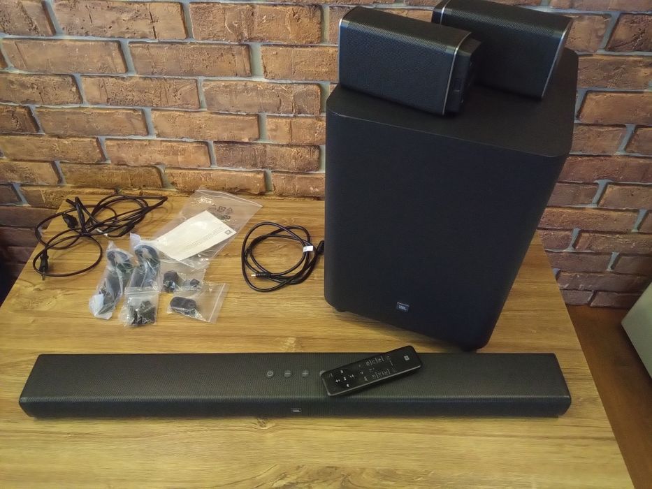 Soundbar JBL BAR 5.1 , odłączane satelity, 510W ,subwoofer