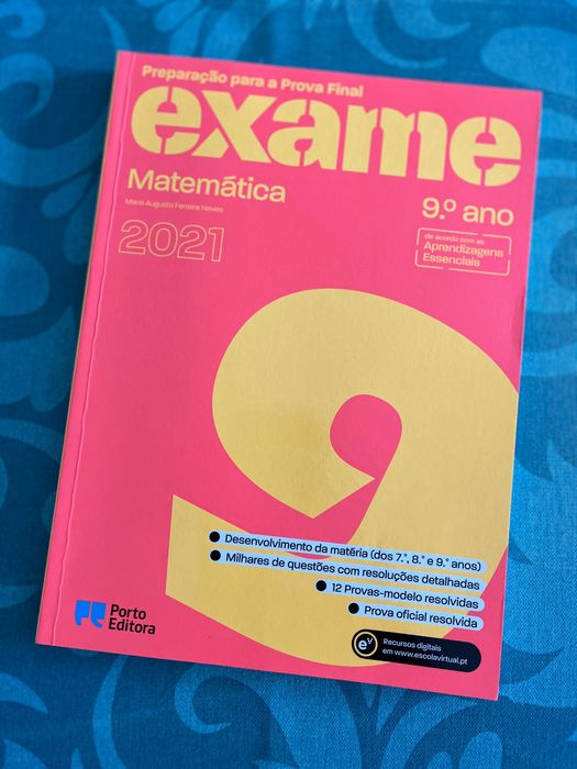 Livro de Exame Matemática - 9º ano