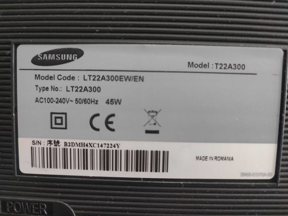 Telewizor monitor Samsung 22 całe OK HDMI