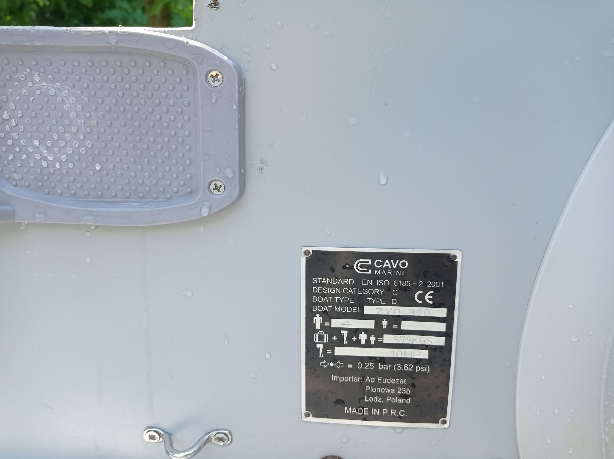 Ponton cavo marine 300 airdeck 2024r