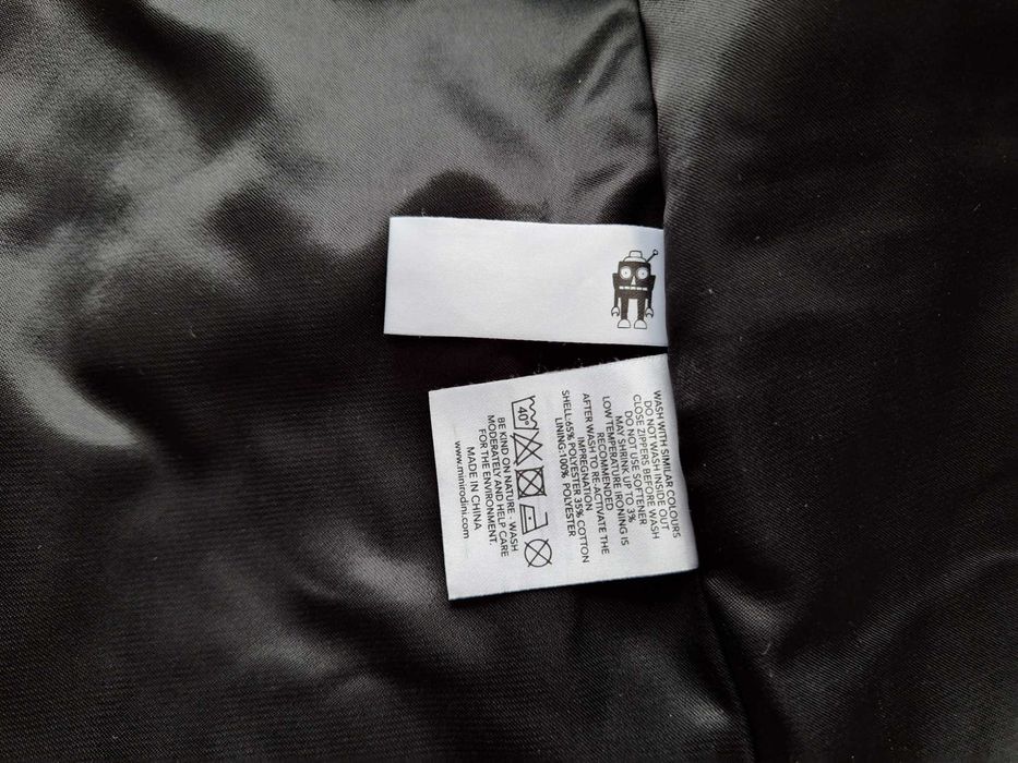 Kurtka dziecięca Mini Rodini kolor czarny, rozmiar EU 116-122