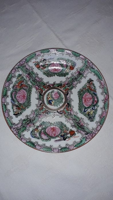 Pratos loiça chinesa-fabricados em Macau