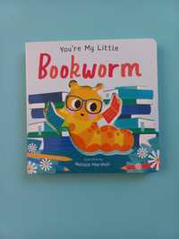 Віршована дитяча книга англійською з вирізками, You're my bookworm