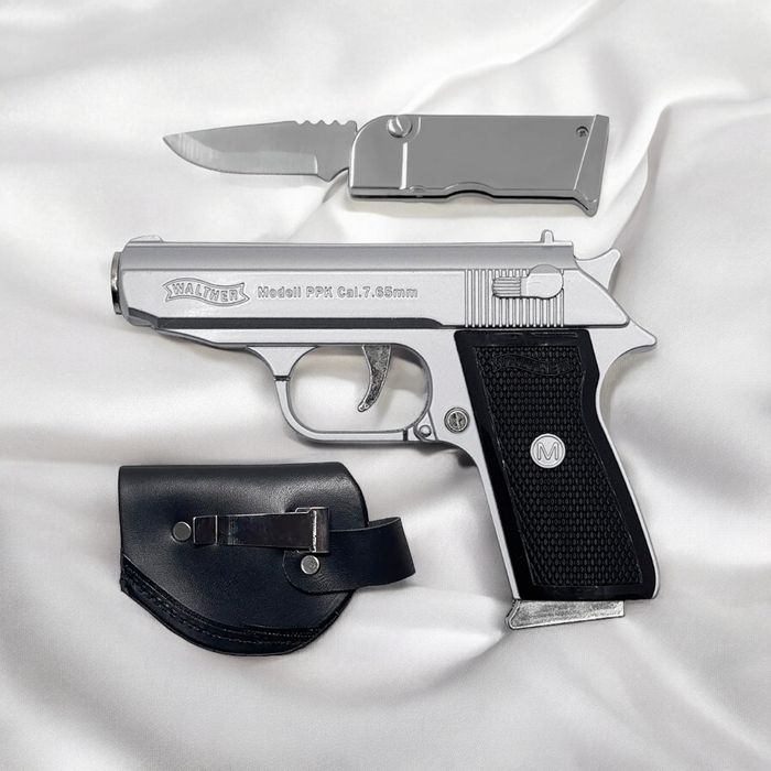 Запальничка У Вигляді Пістолета Walther Silver