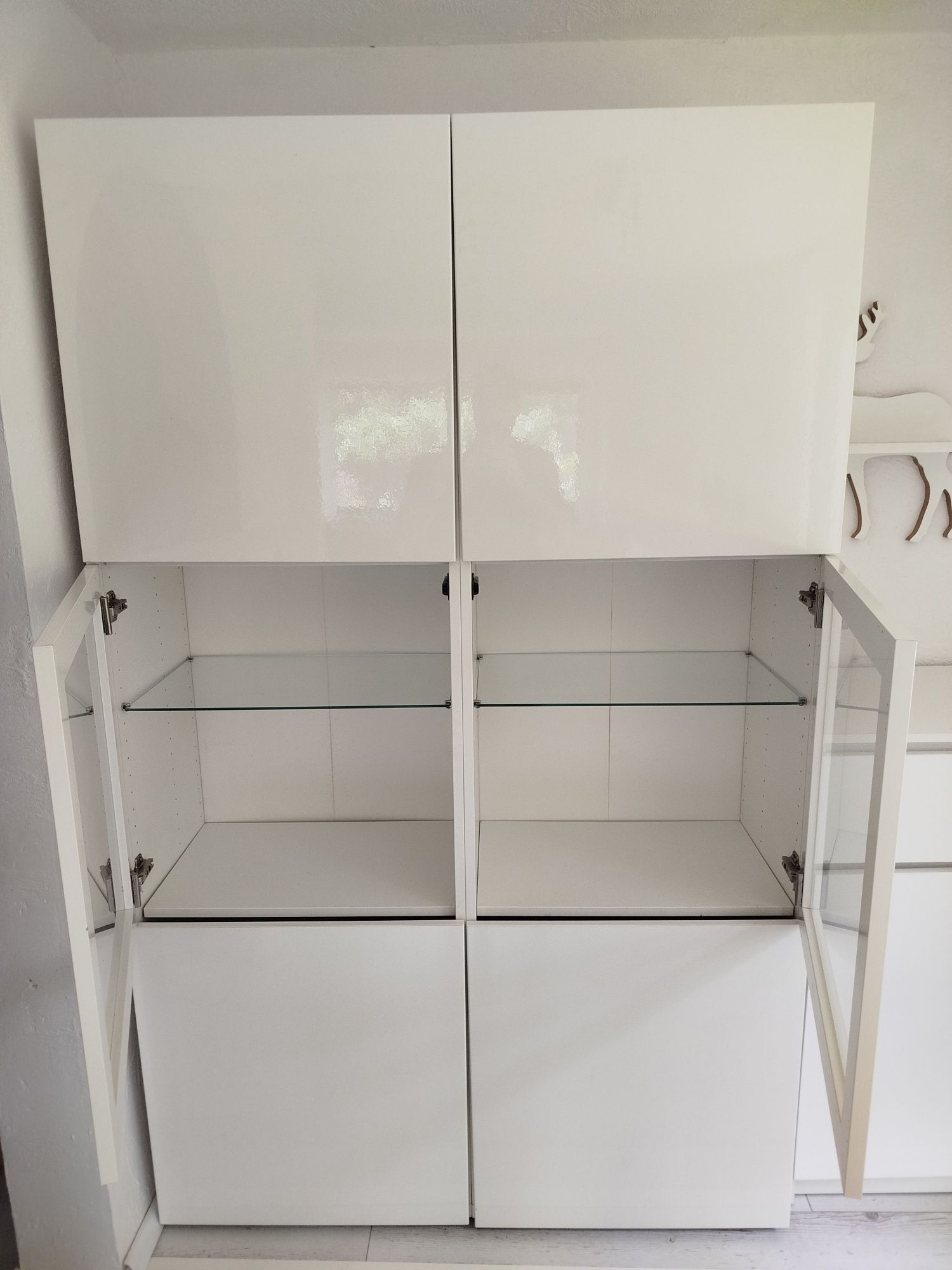 Basta Ikea biała witryna , regał Kołobrzeg