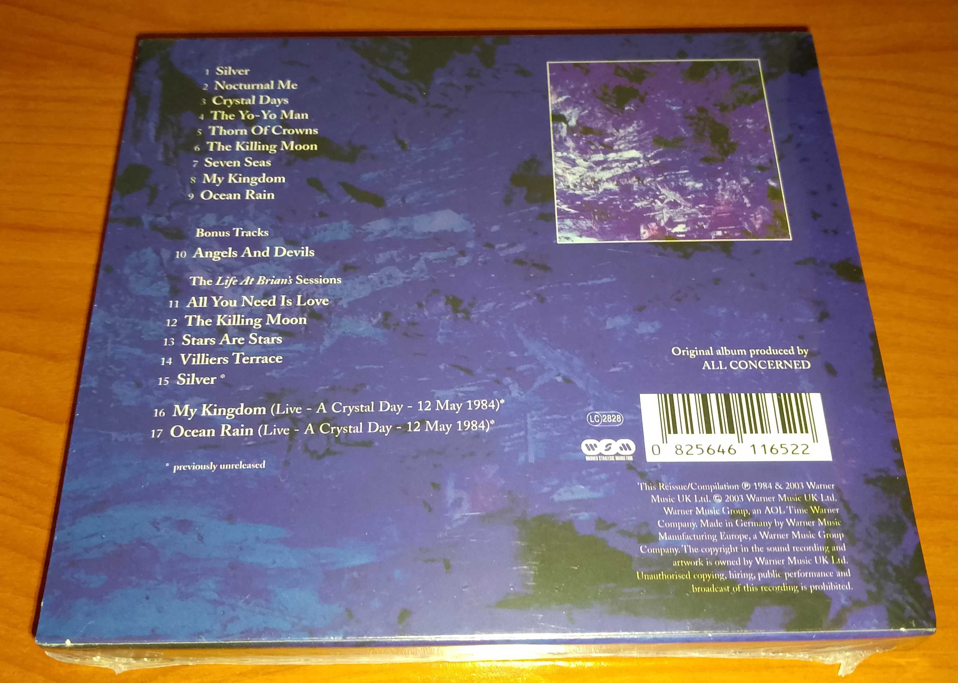 CD Echo & The Bunnymen - Ocean Rain