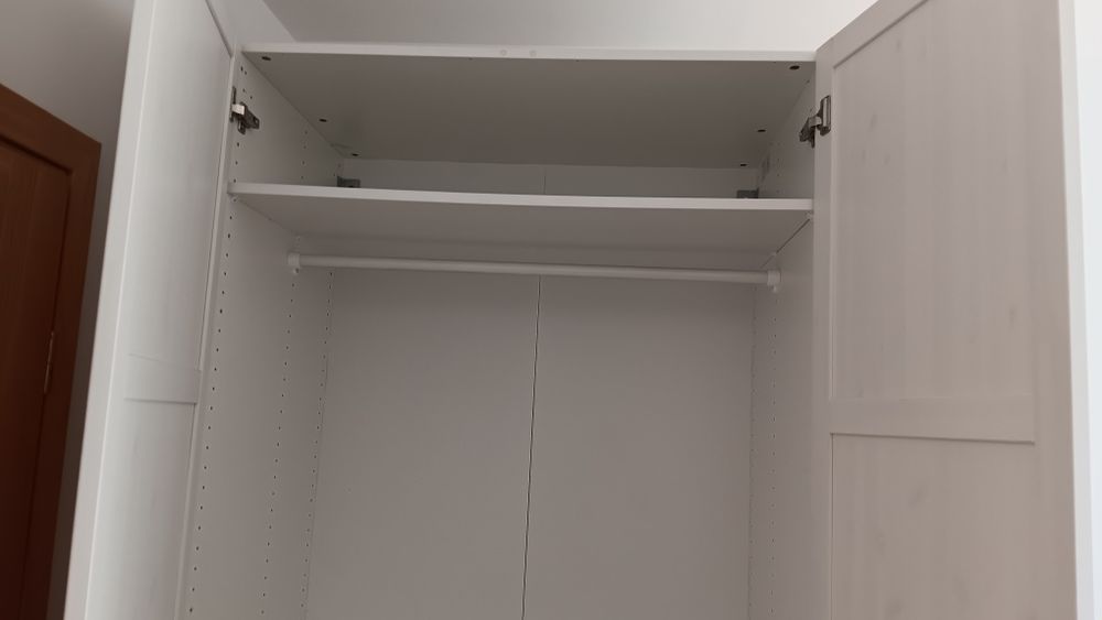 Szafa ikea pax hemnes 236x60x100 biała bejca