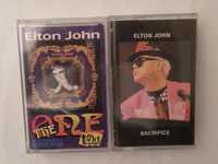 Kasety z muzyką pop Elton John/Paula Abdul i inne