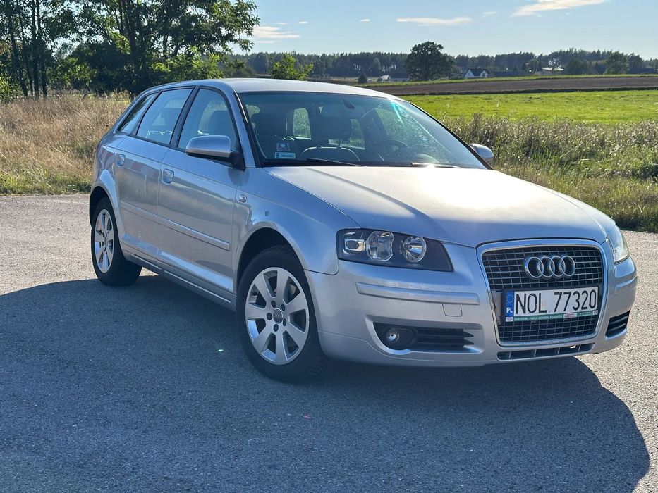Audi A3 Sportback Audi A3 2.0 TDI 140KM • Klima 2-strefowa • Tempomat • Serwisowane