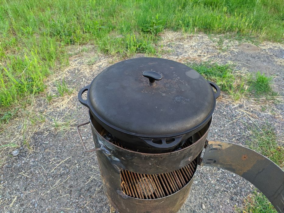 Печка для азиатского казана