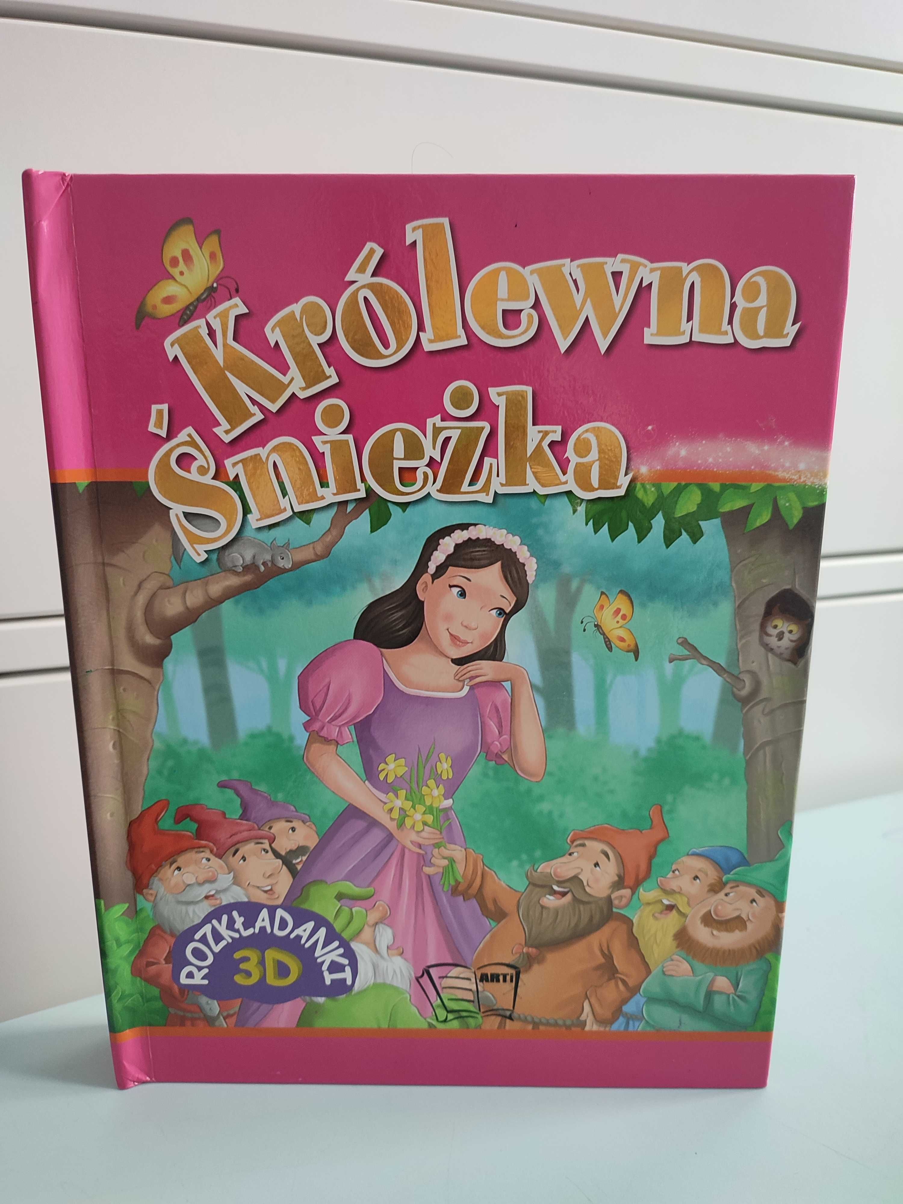 Królewna Śnieżka rozkładanka 3D