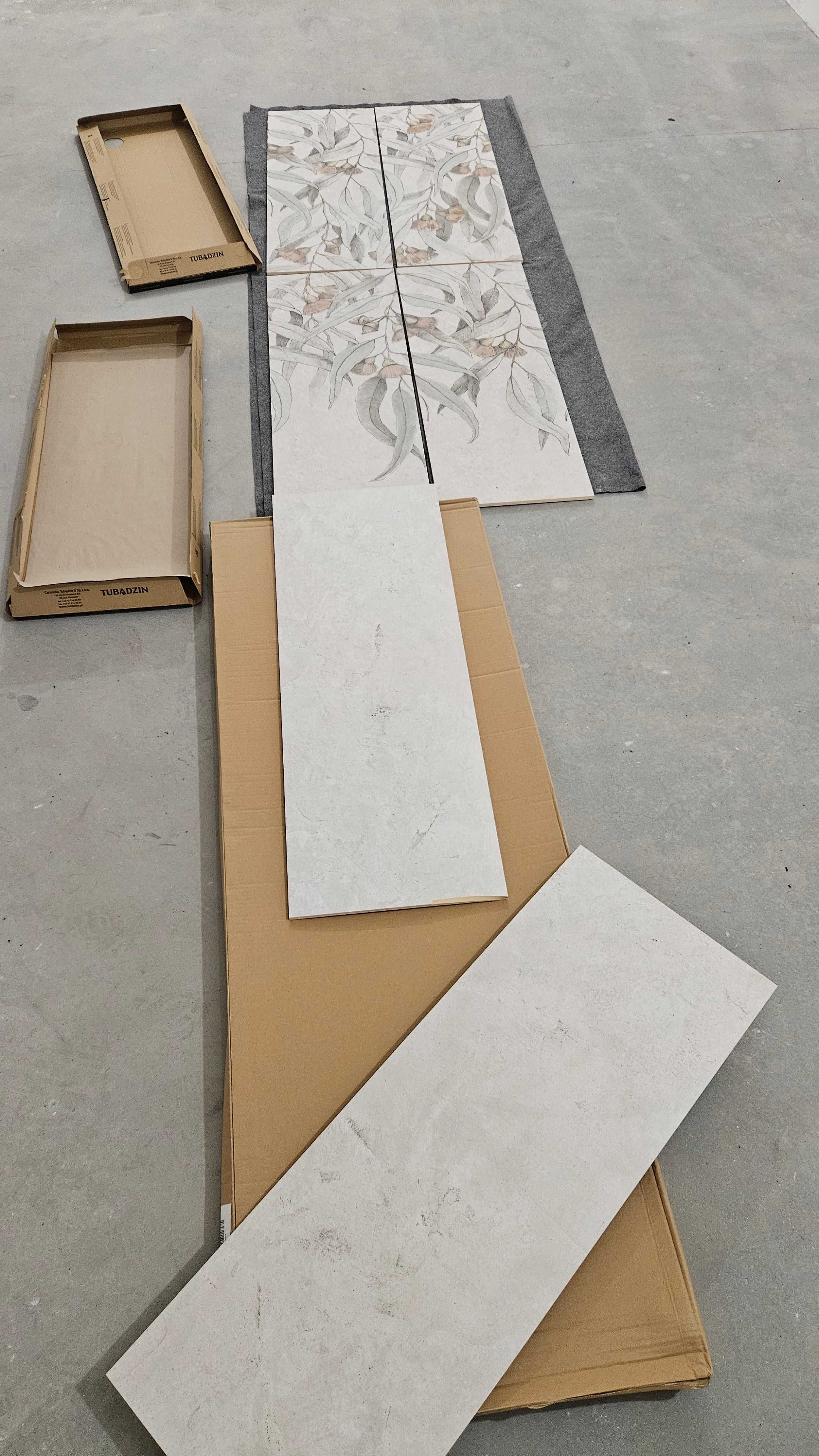 płytki ceramika glazura TUBĄDZIN SHINESTONE WHITE Azario Botany TAONGA