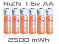 PKCELL Ni-Zn AA 2500mWh Нікель-цинковий акумулятор пальчик