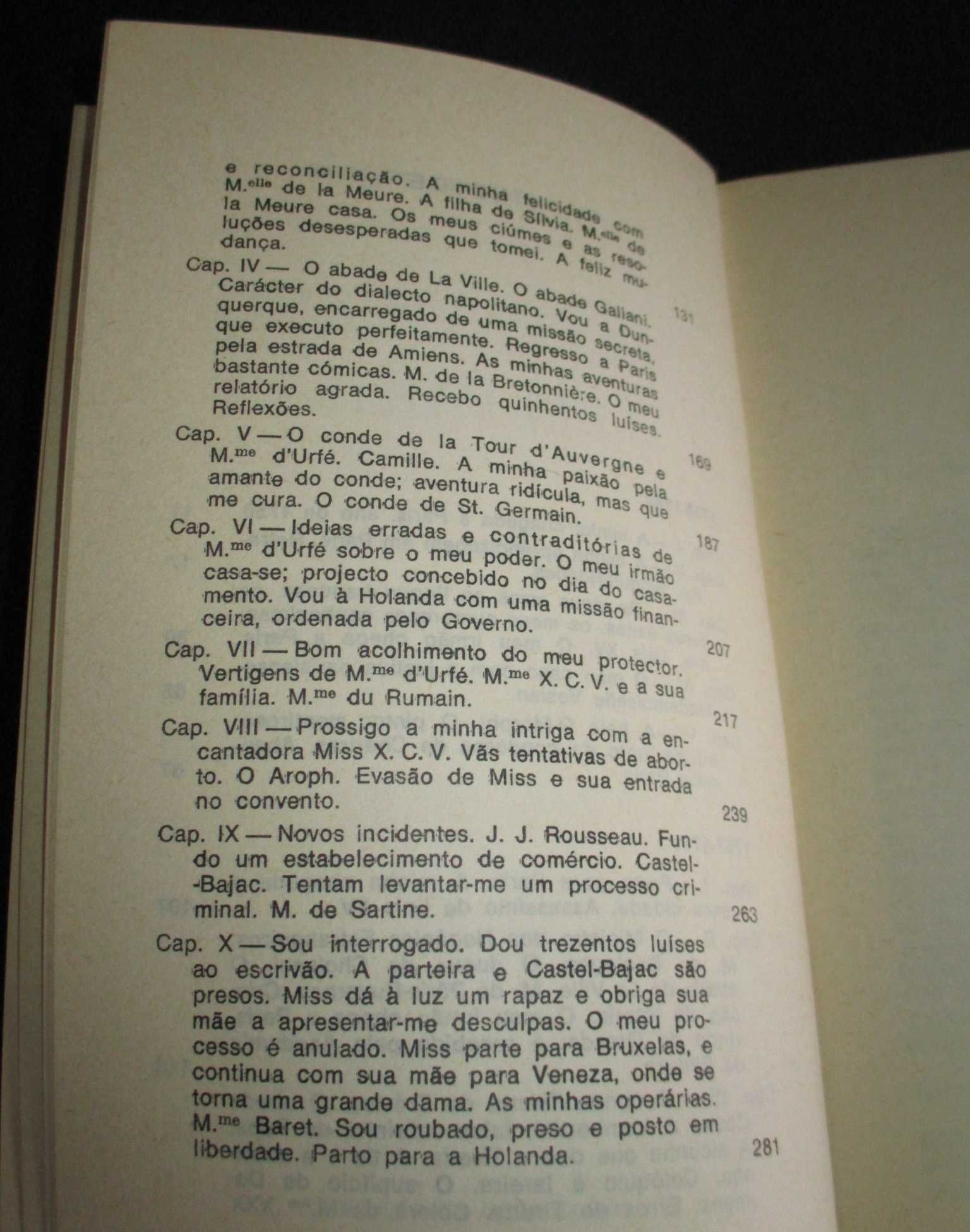 Livro Um Veneziano em Paris Casanova