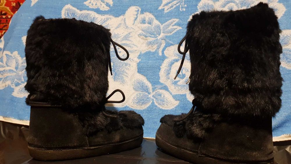Зимние сапоги-унты