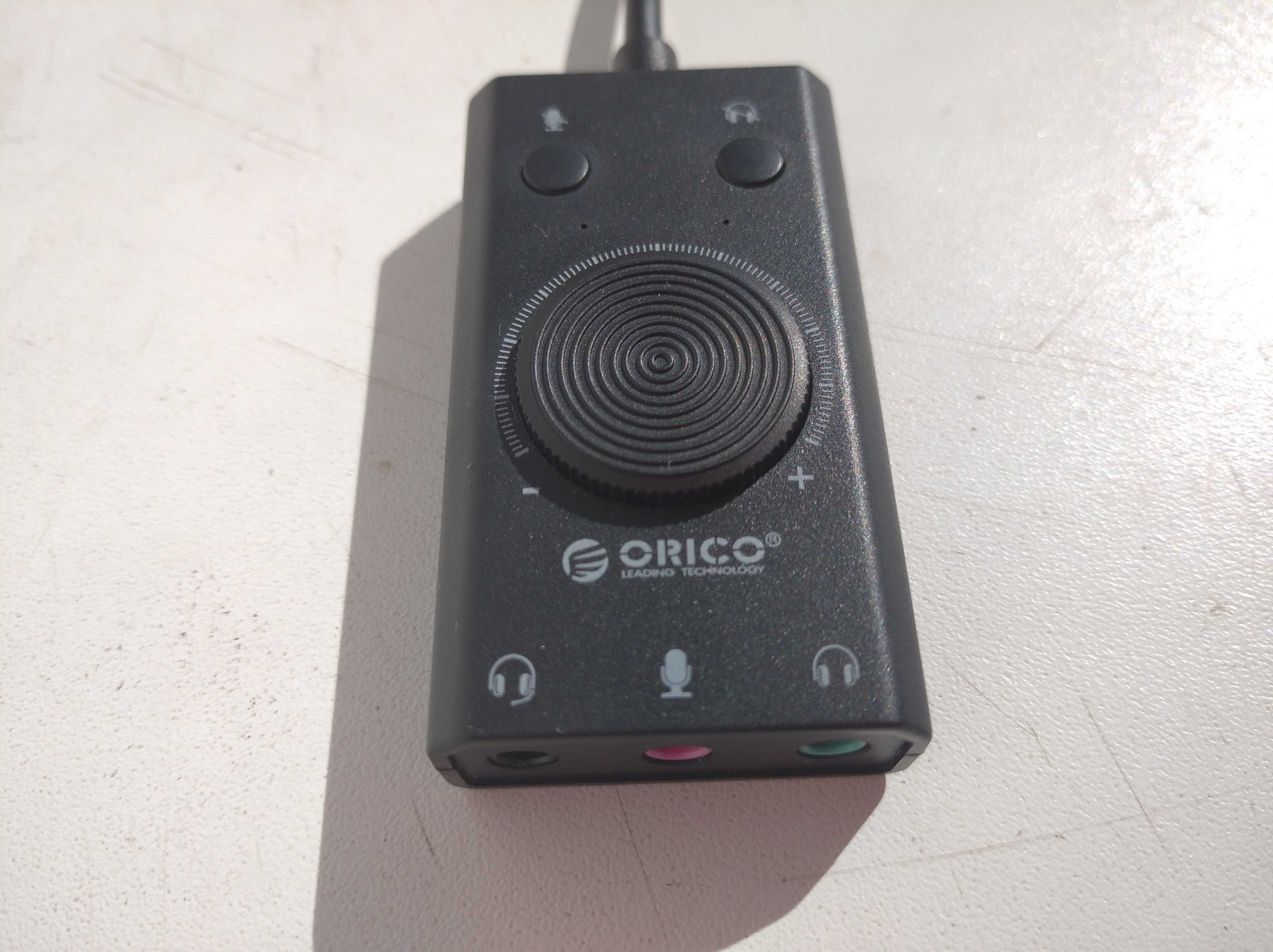 Звуковая карта Orico SC2-BK USB внешняя. Новая, гарантия! + Подарок!