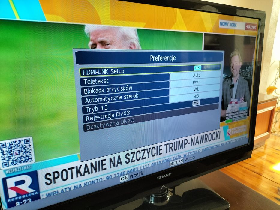 Telewizor 32 cale sharp