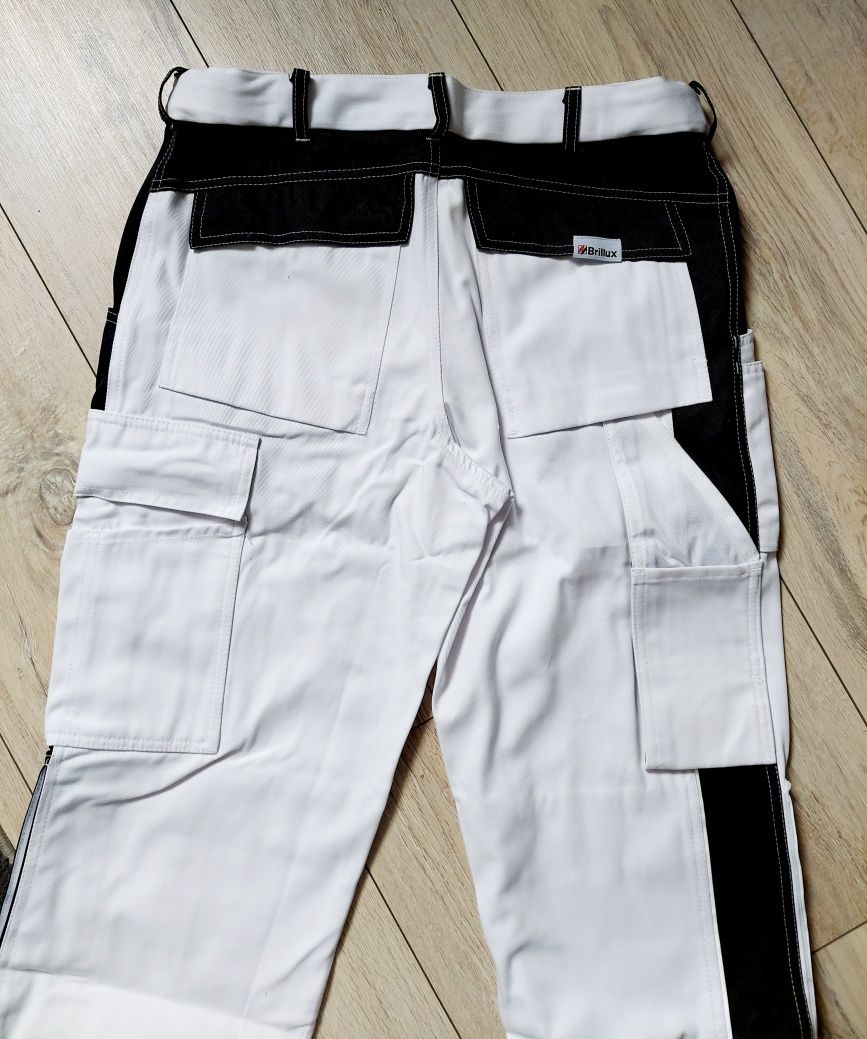 Malarskie spodnie jeansowe, męskie Brillux, R.48
Stan NOWE