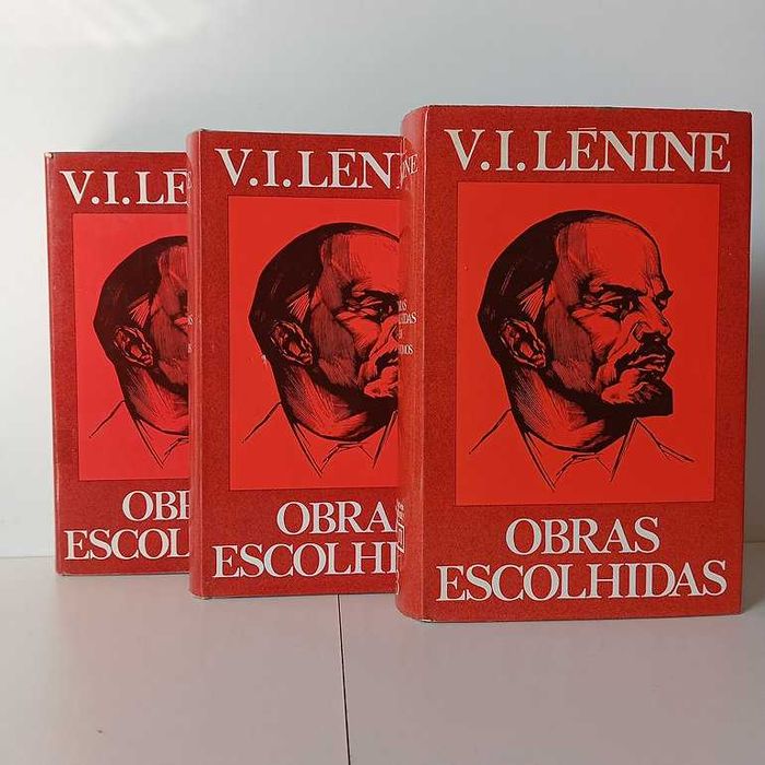 Obras Escolhidas 3 Tomos; V. I. Lenine