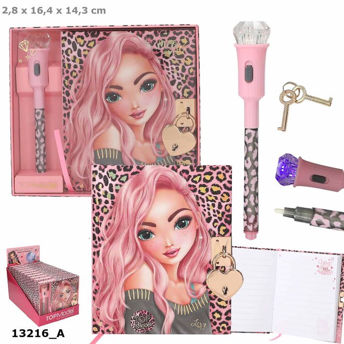 Pamiętnik Top Model z sekretnym długopisem 13216A Depesche