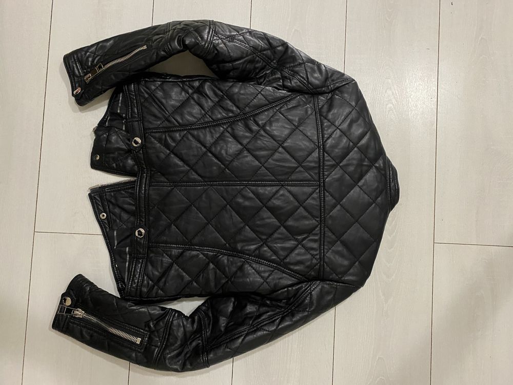 Кожаная куртка Burberry