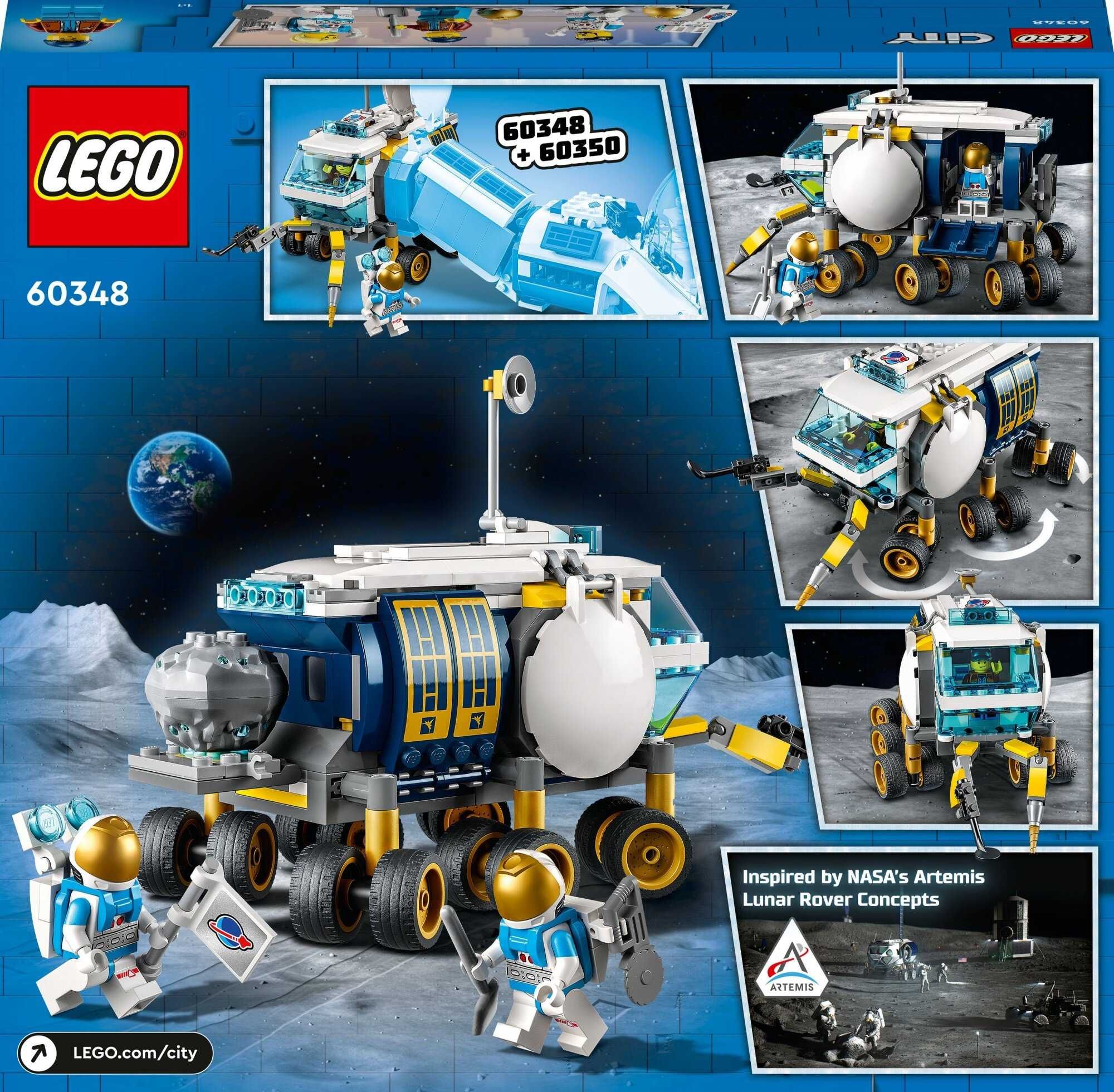 LEGO City 60348 Łazik księżycowy