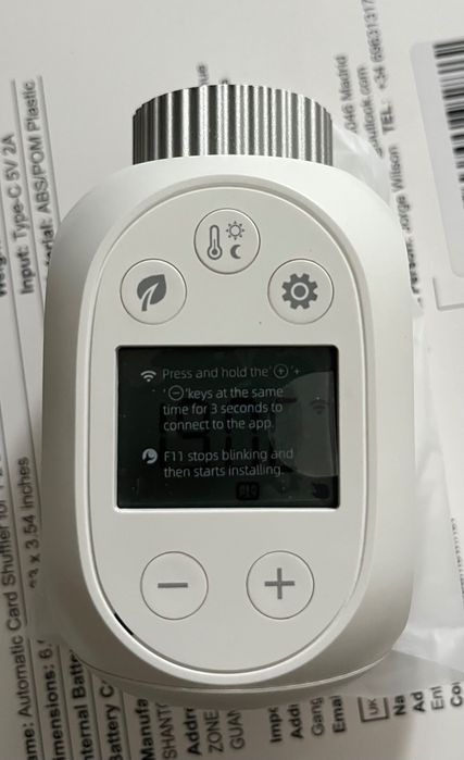 Smart термостат для радіатора розумний термостат