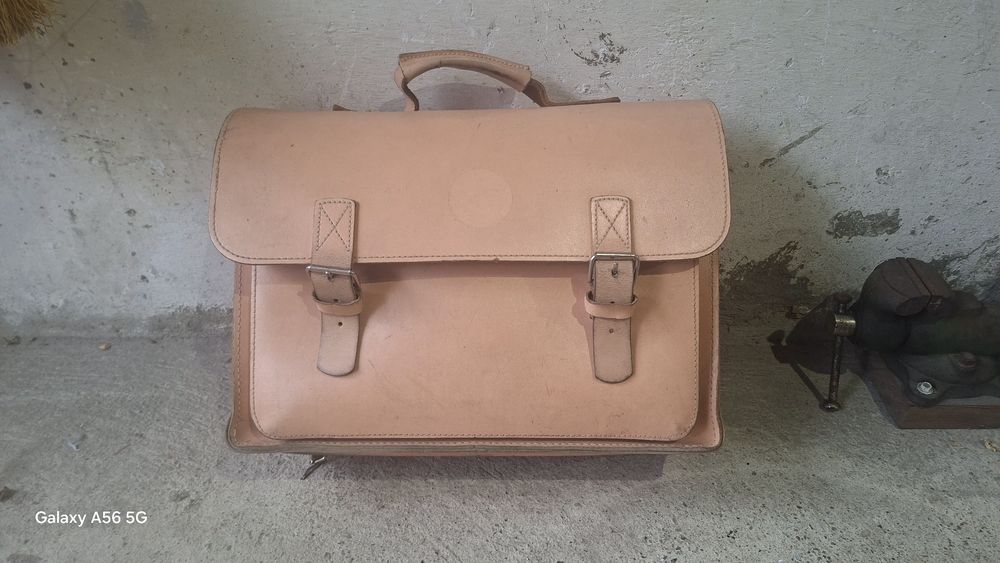 Używana Torba Skórzana