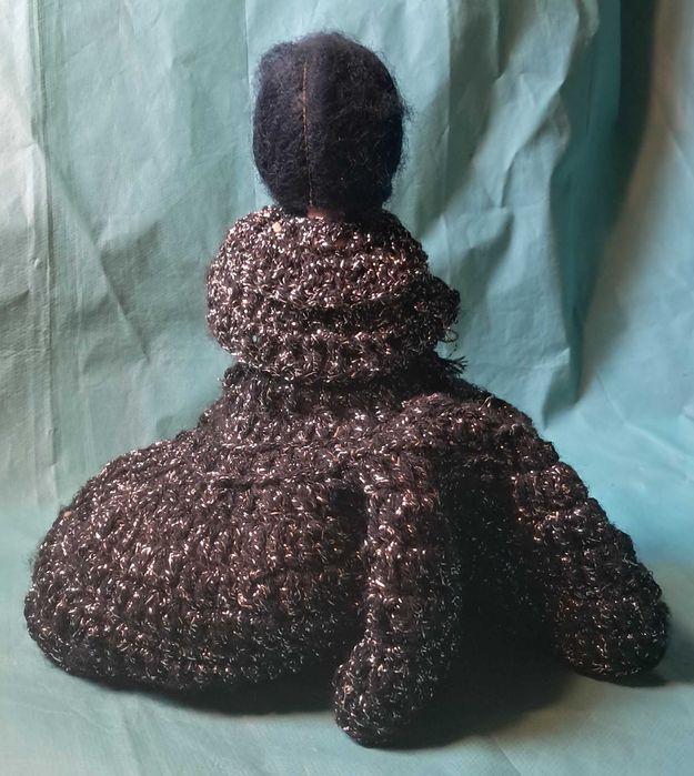 Stara włoska lalka firmy CS z lat 70-tych