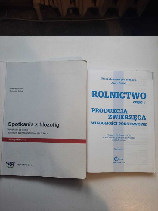 Podręczniki klasa 1 ponad podstawowa
