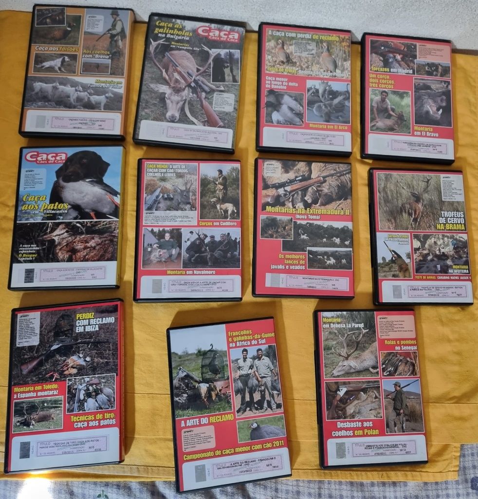 DVDS de Caça vários