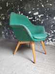 Fotel Miroslav Navrátil vintage  Czechosłowacja  design prl 60 lata