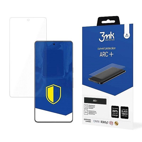Folia 3mk Arc+ na Google Pixel 7 Pro