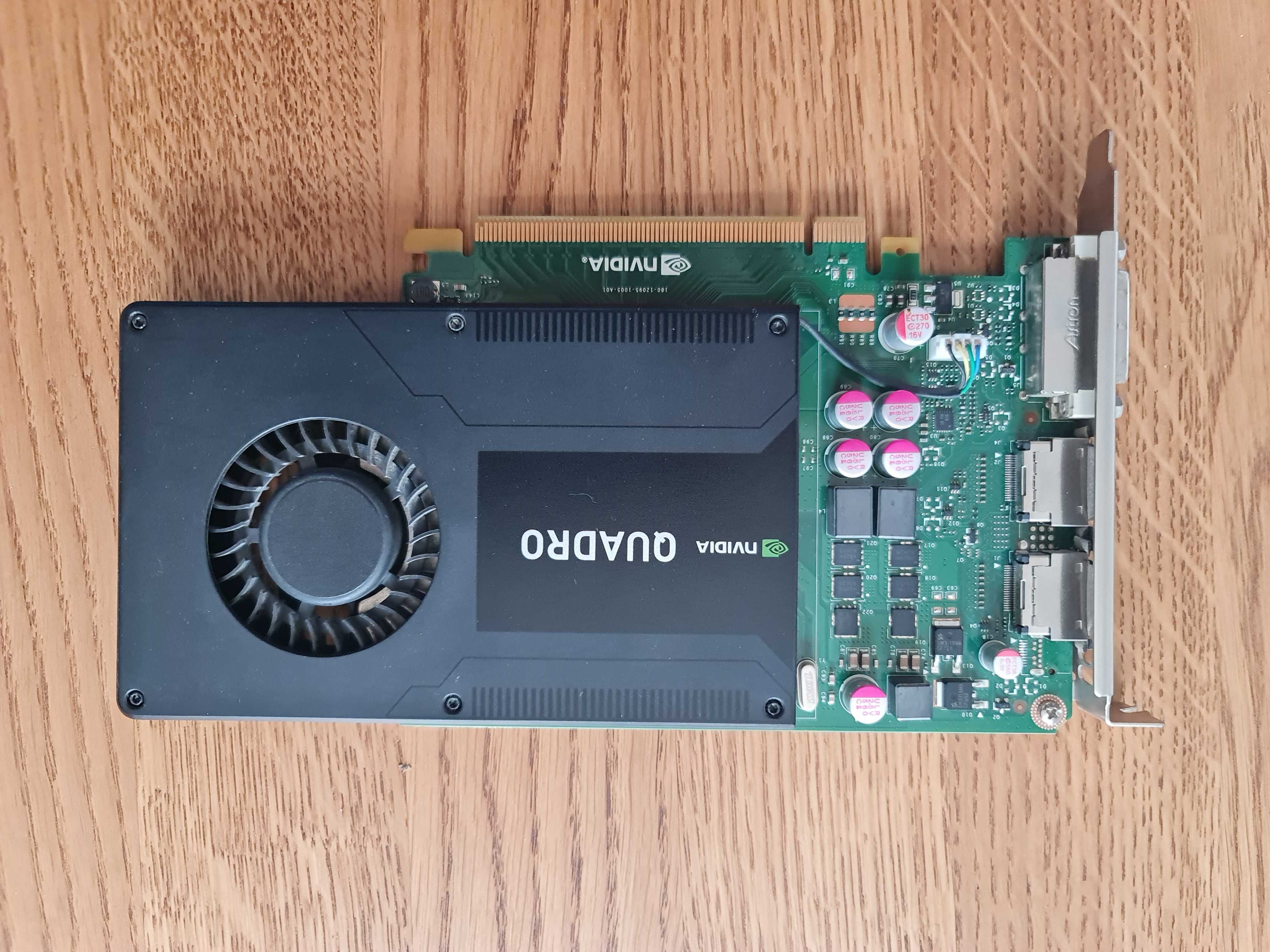 Karta graficzna NVIDIA Quadro K2000 w pełni sprawna