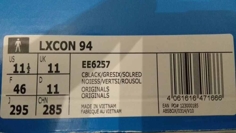 Tenis Adidas Lxcon 94 N°46 (novos)