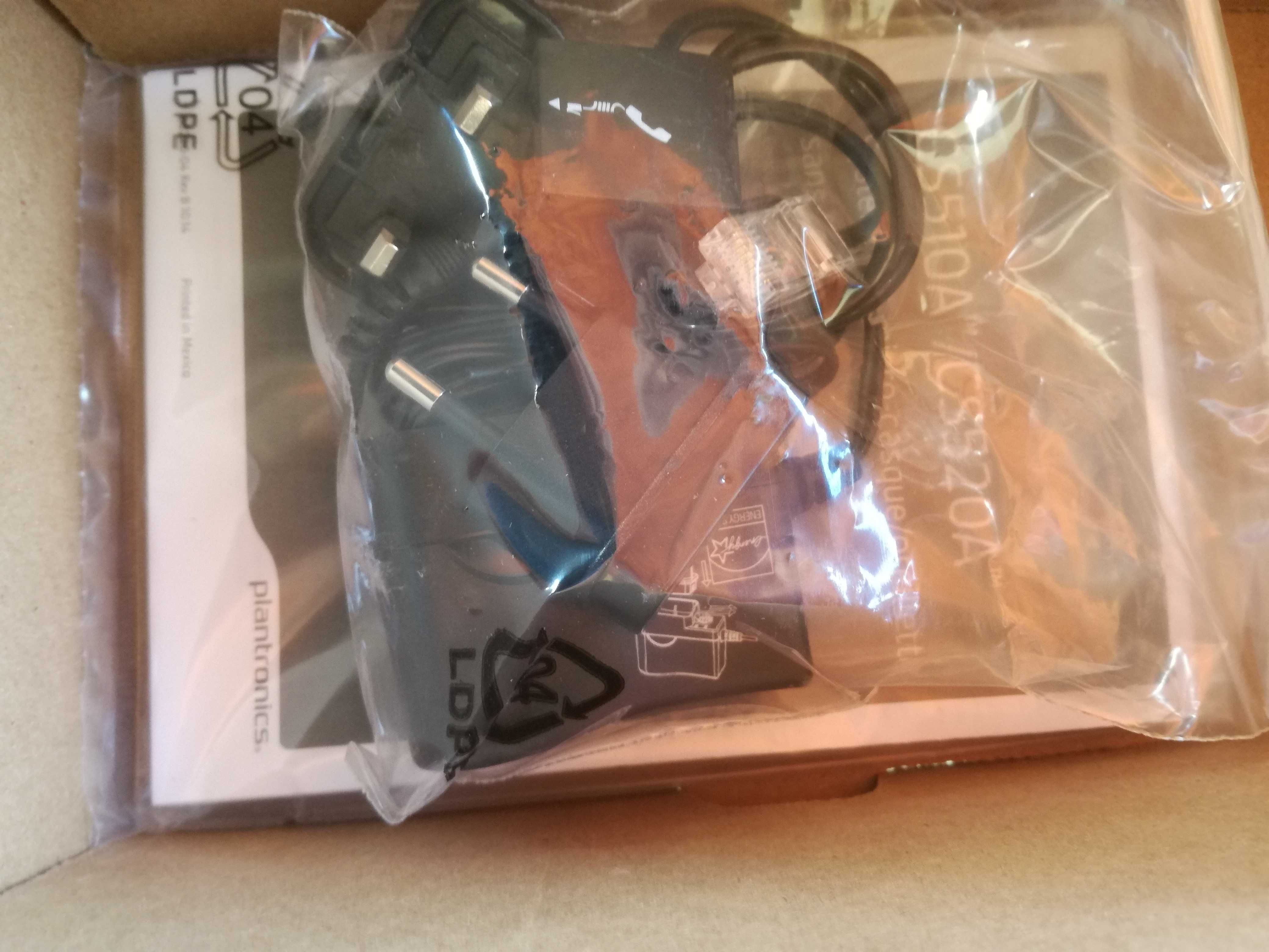 słuchawkowy do telefonu stacjonarnego Plantronics CS 520 bezprzewodowe